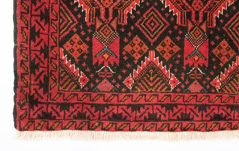 Belutsch Teppich 195 x 110 cm - rot