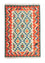Kelim Teppich - Splash 180 x 123 cm - blau