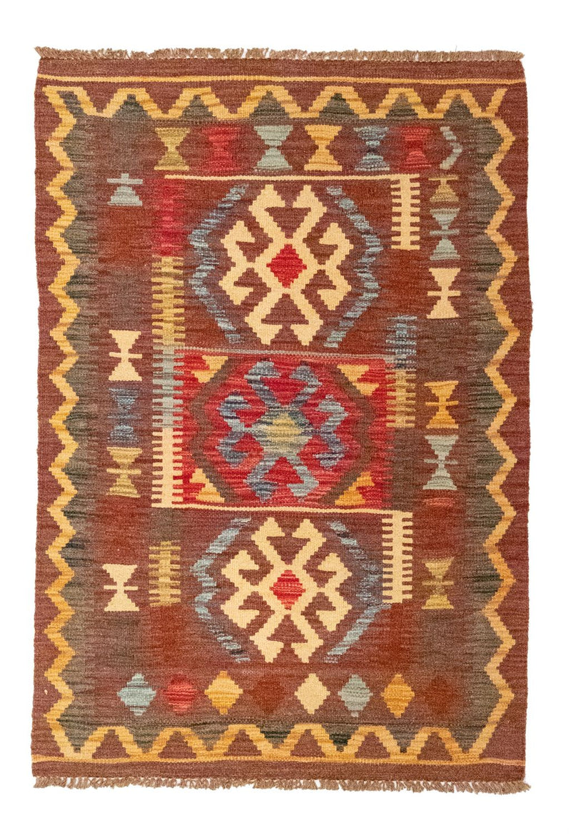 Kelim Teppich - Splash 125 x 86 cm - mehrfarbig