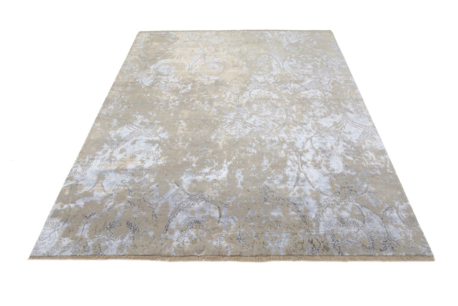 Designer Teppich - 303 x 239 cm - dunkelbeige