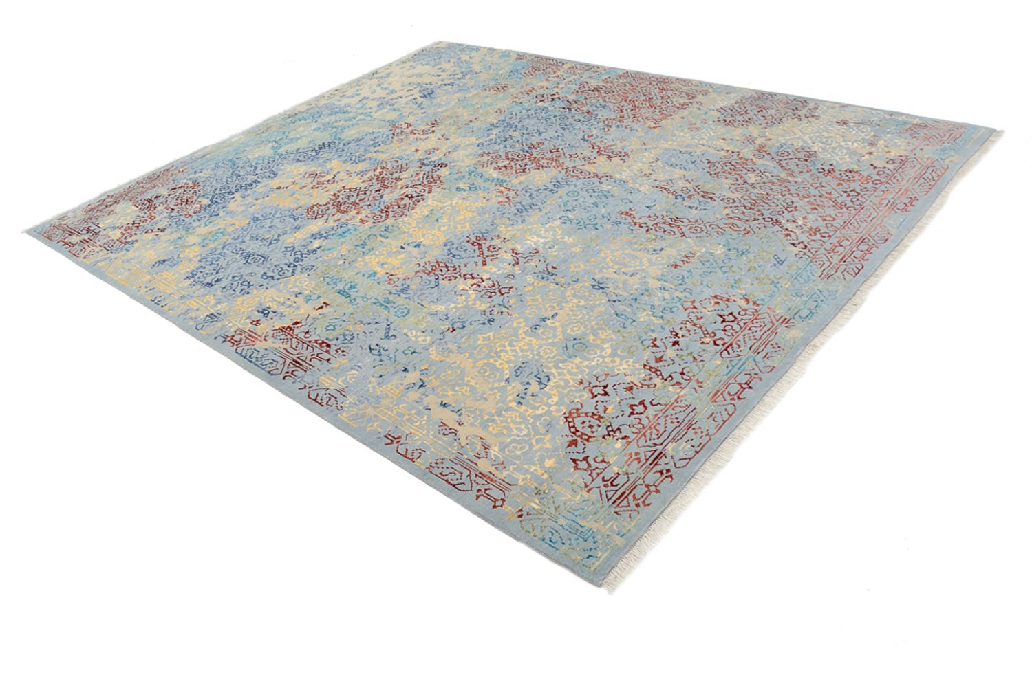 Designer Teppich - 294 x 239 cm - mehrfarbig