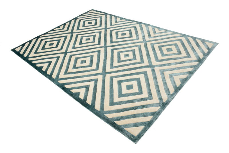 Designer Teppich - 237 x 169 cm - mehrfarbig
