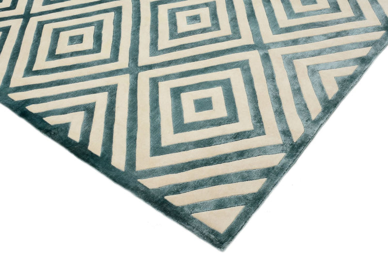 Designer Teppich - 237 x 169 cm - mehrfarbig