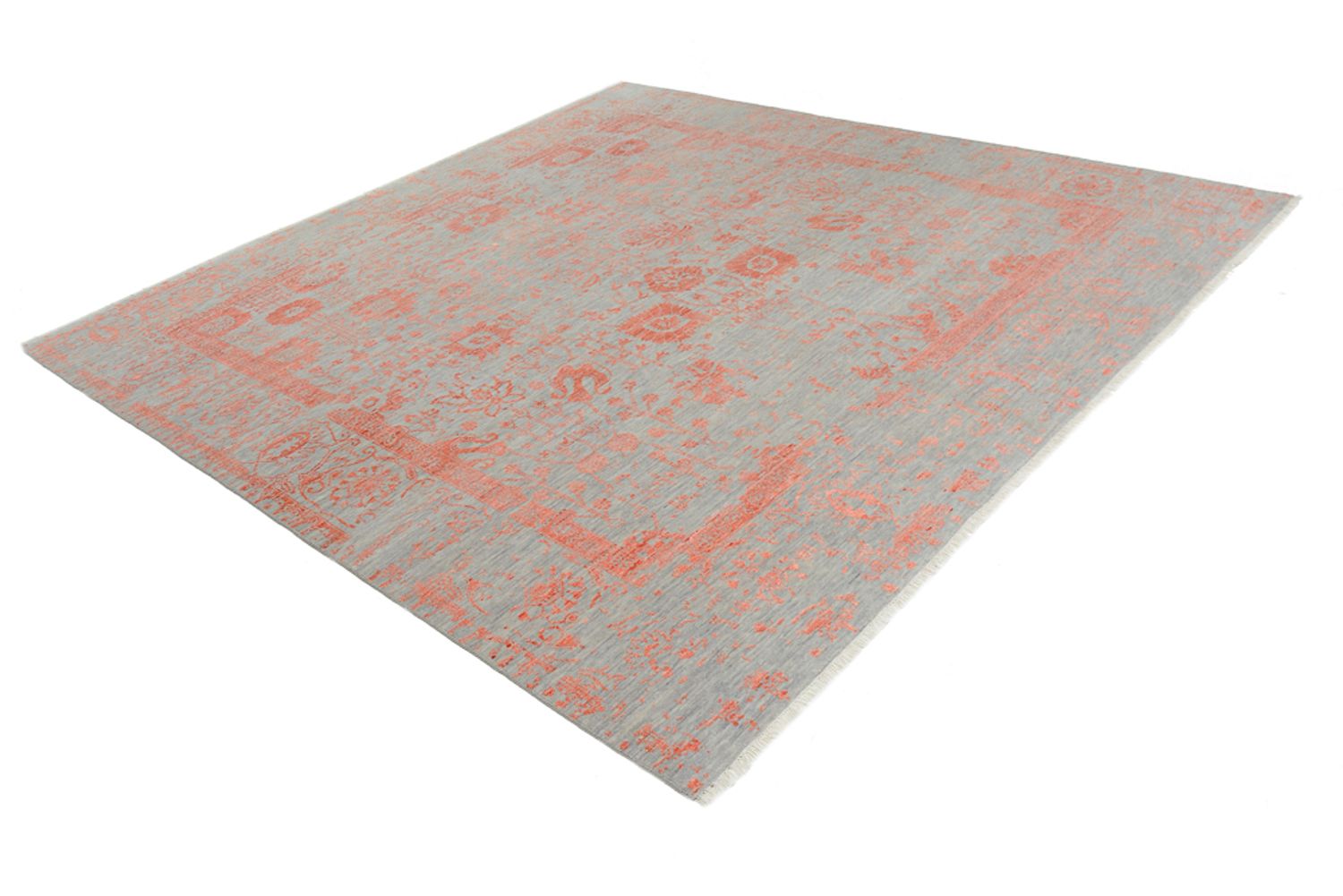 Designer Teppich - 261 x 251 cm - orange