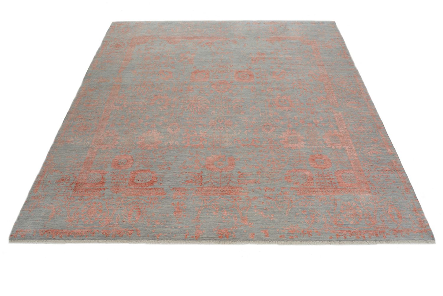 Designer Teppich - 261 x 251 cm - orange