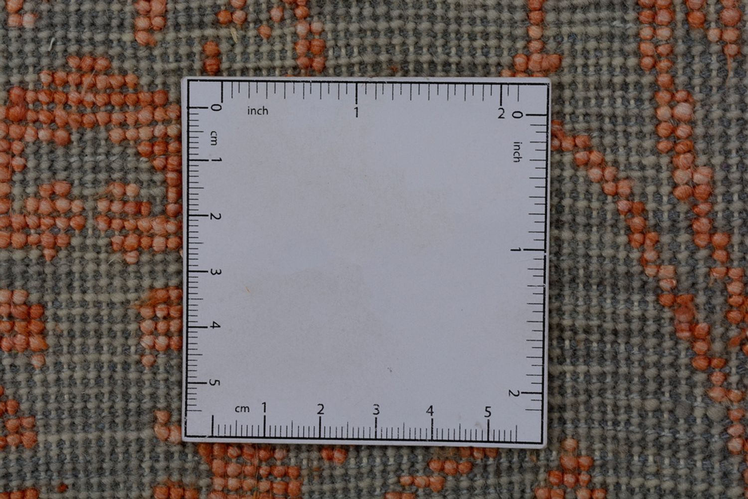 Designer Teppich - 261 x 251 cm - orange