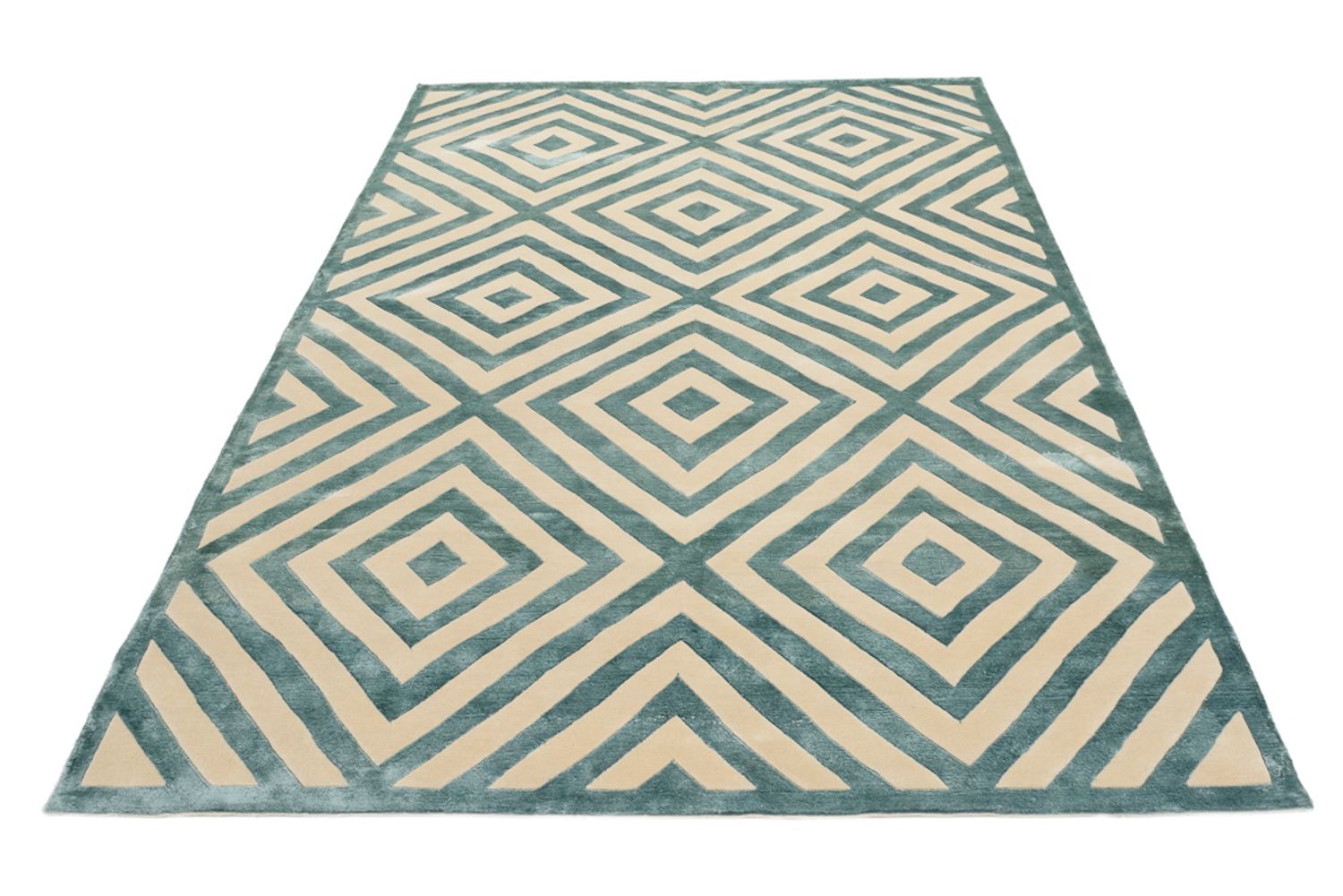 Designer Teppich - 248 x 170 cm - mehrfarbig