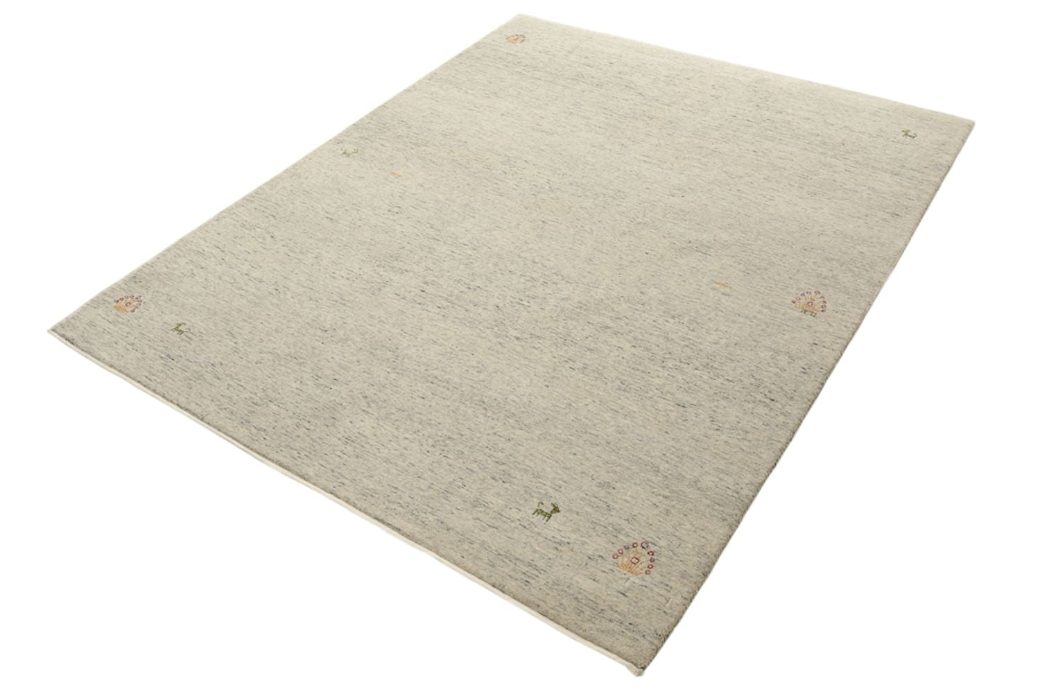 Gabbeh Teppich - Loribaft Indus - 193 x 154 cm - camel