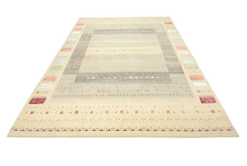 Gabbeh Teppich - Loribaft Indus - 339 x 248 cm - mehrfarbig