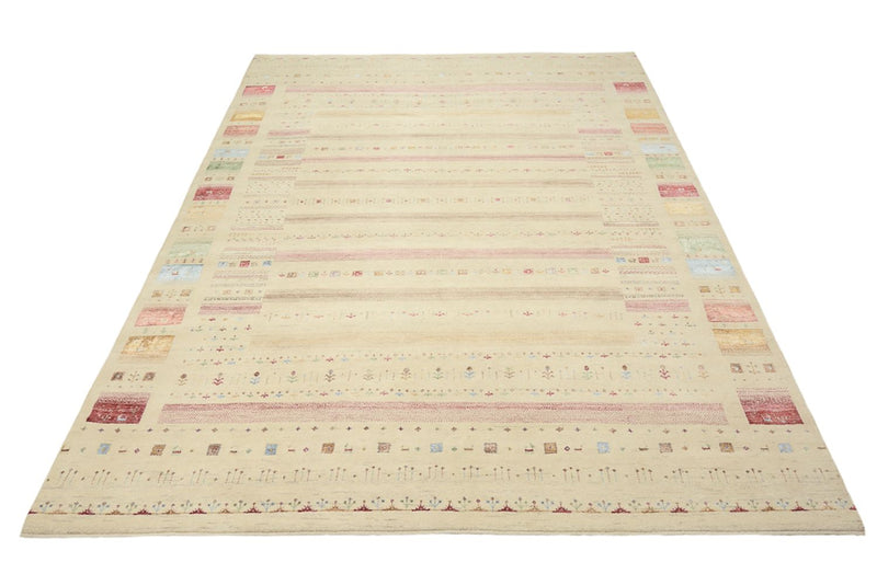 Gabbeh Teppich - Loribaft Indus - 335 x 248 cm - mehrfarbig