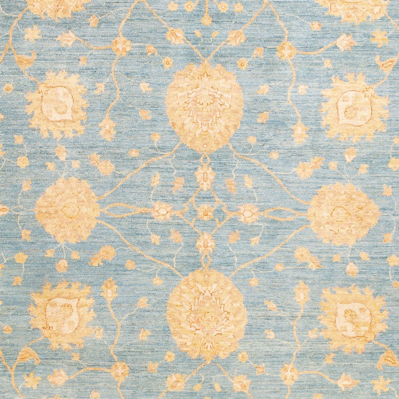Ziegler Teppich - 343 x 248 cm - hellblau