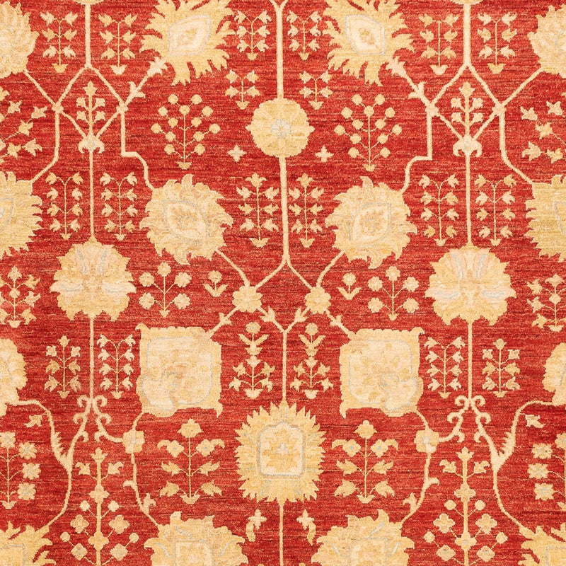 Ziegler Teppich - 343 x 254 cm - rot