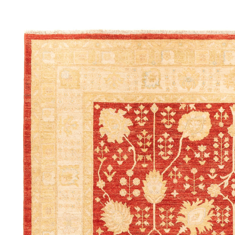Ziegler Teppich - 343 x 254 cm - rot