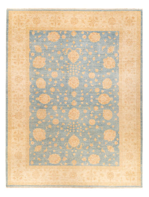Ziegler Teppich - 343 x 258 cm - hellblau
