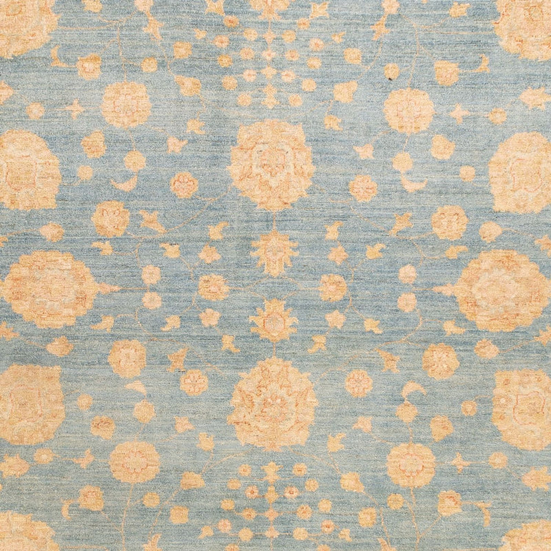 Ziegler Teppich - 343 x 258 cm - hellblau