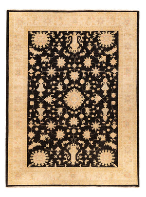 Ziegler Teppich - 342 x 259 cm - dunkelblau