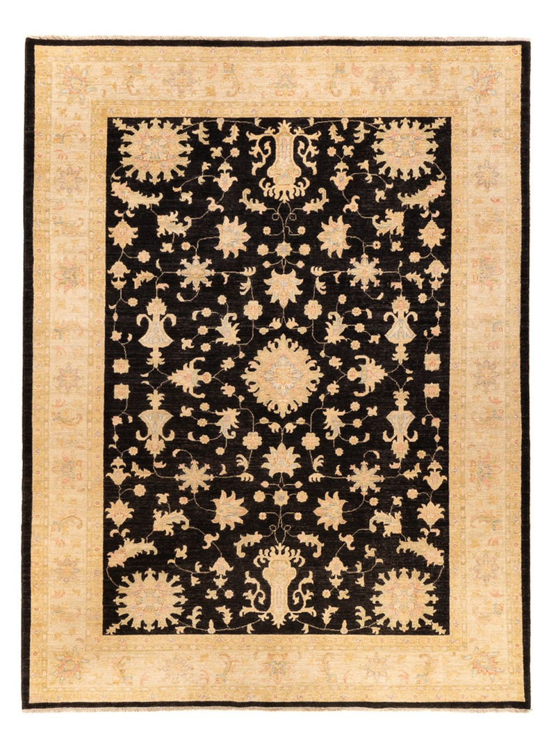 Ziegler Teppich - 342 x 259 cm - dunkelblau