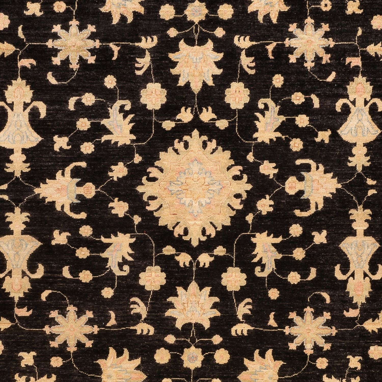 Ziegler Teppich - 342 x 259 cm - dunkelblau