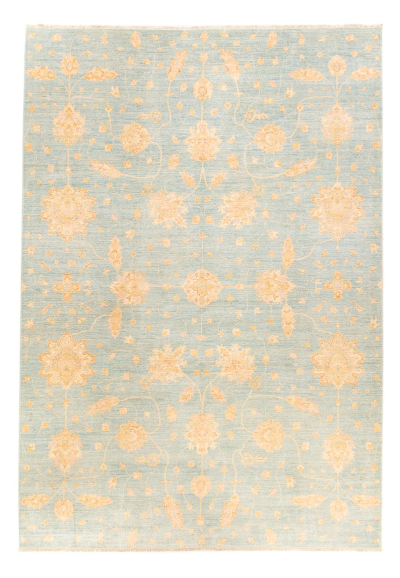 Ziegler Teppich - 352 x 253 cm - hellblau