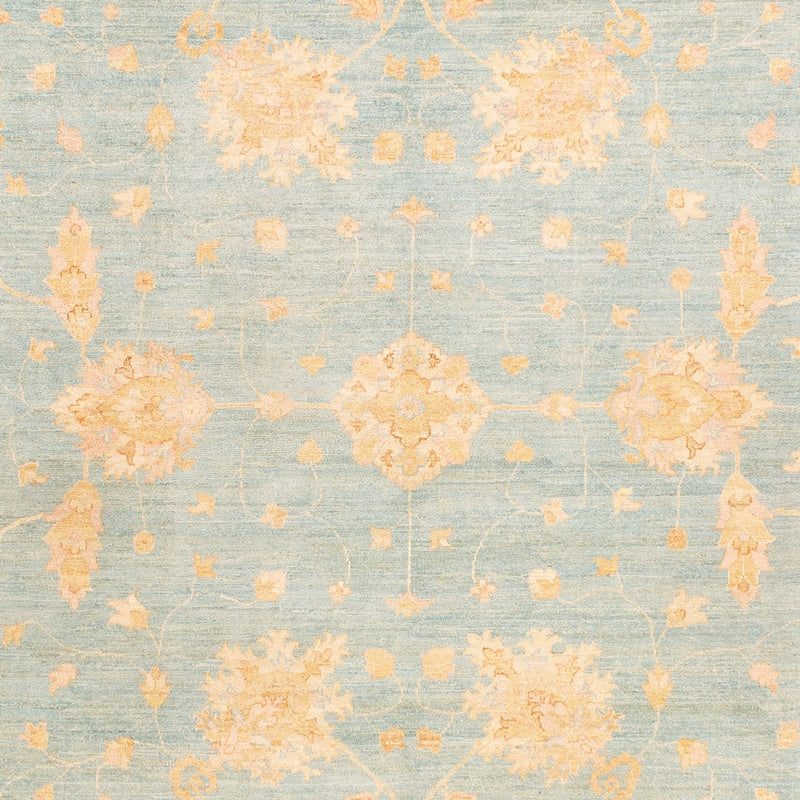 Ziegler Teppich - 352 x 253 cm - hellblau