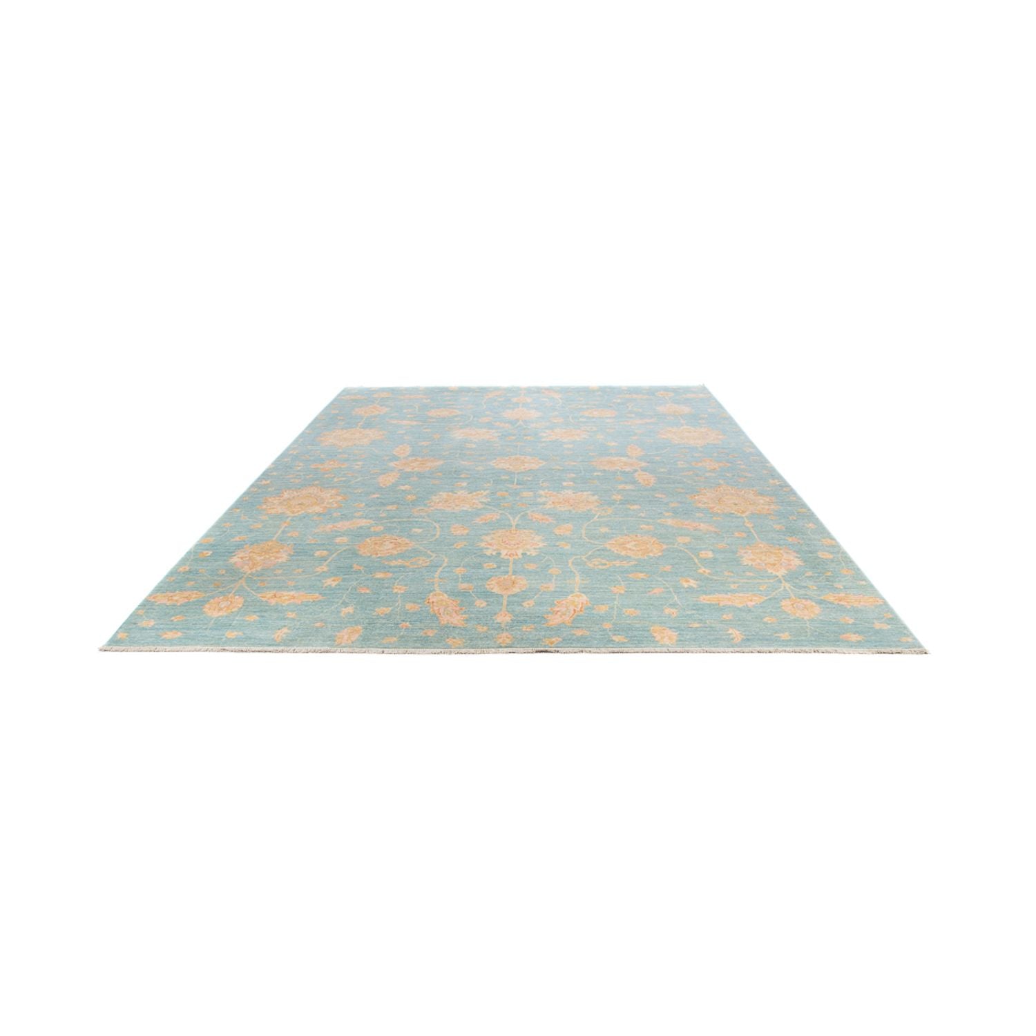 Ziegler Teppich - 352 x 253 cm - hellblau