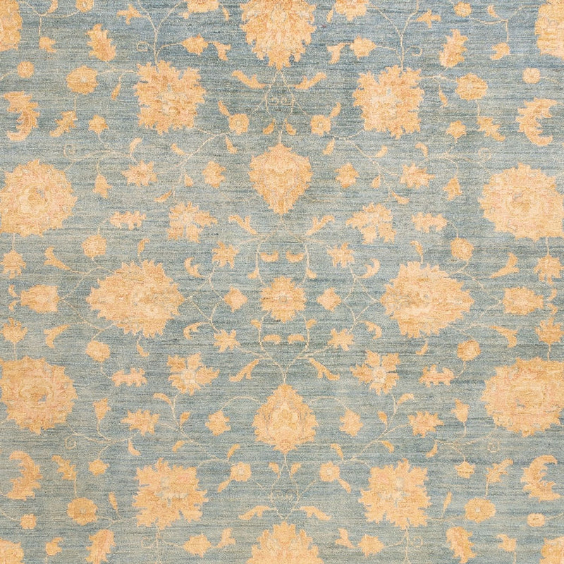 Ziegler Teppich - 342 x 255 cm - hellblau