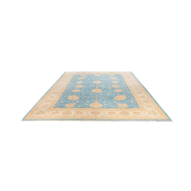 Ziegler Teppich - 357 x 255 cm - blau