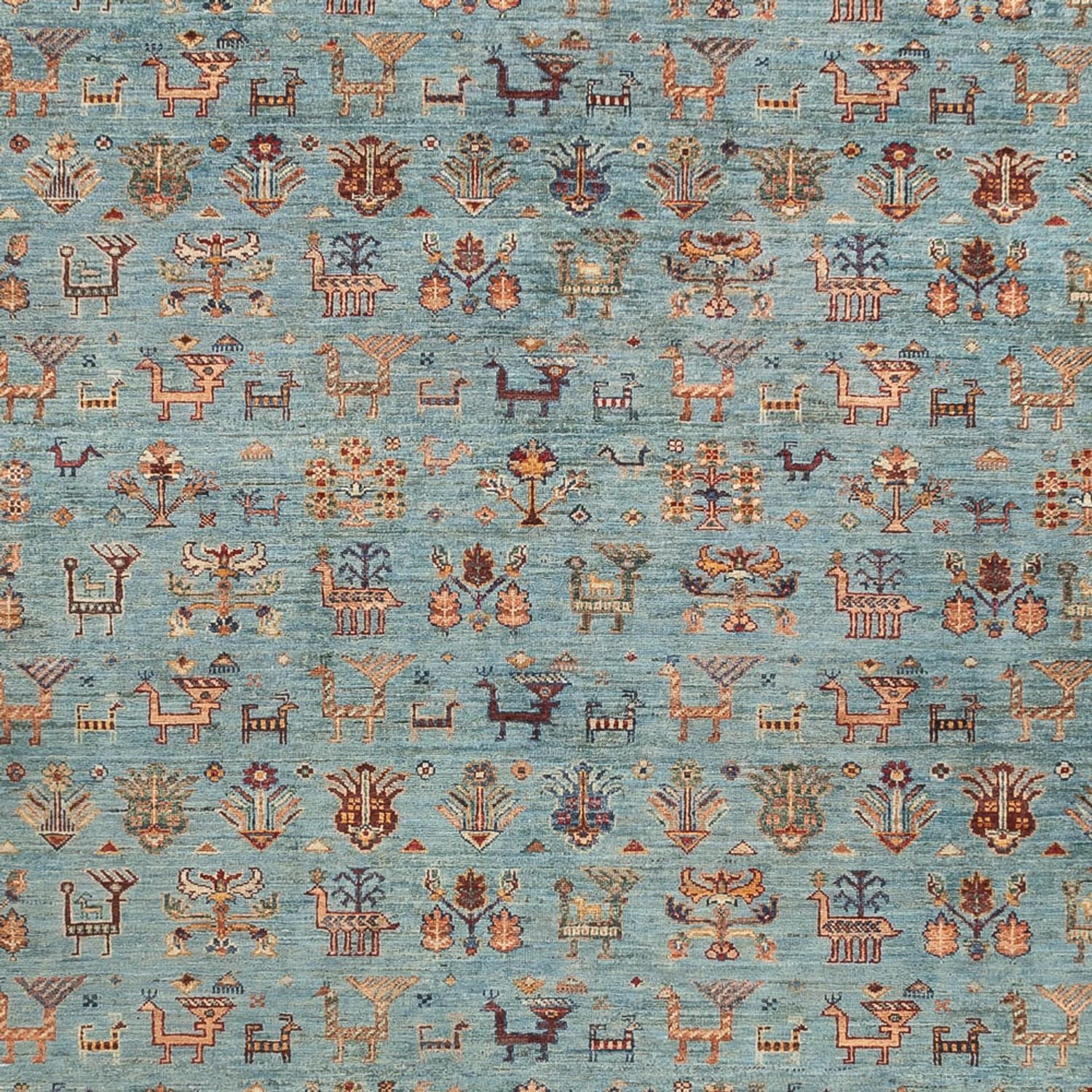 Ziegler Teppich - Ariana - 341 x 246 cm - dunkelblau
