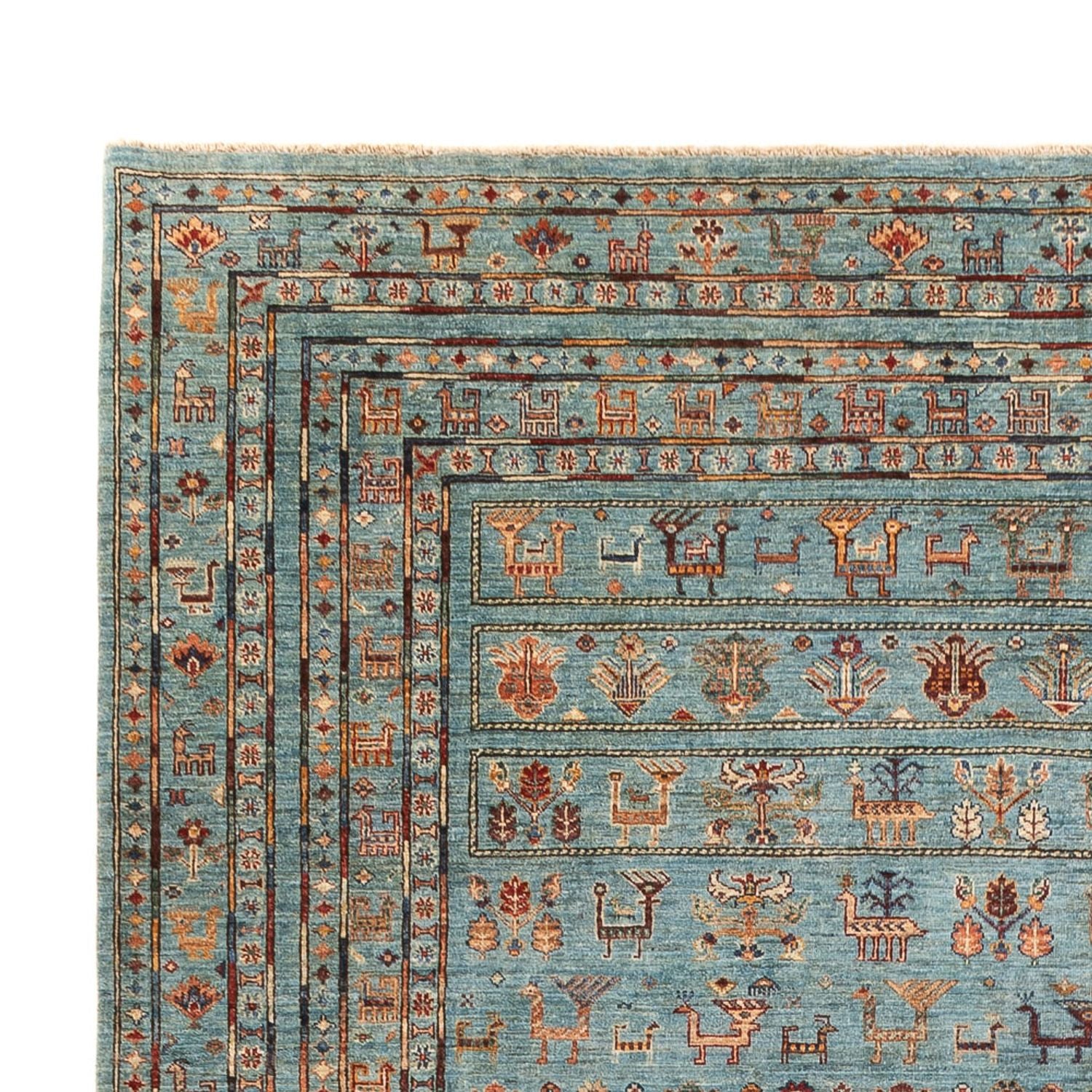 Ziegler Teppich - Ariana - 341 x 246 cm - dunkelblau