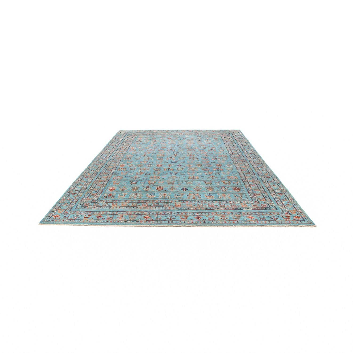 Ziegler Teppich - Ariana - 341 x 246 cm - dunkelblau