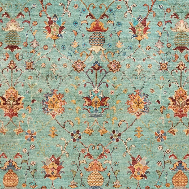 Ziegler Teppich - Ariana - 347 x 237 cm - grün