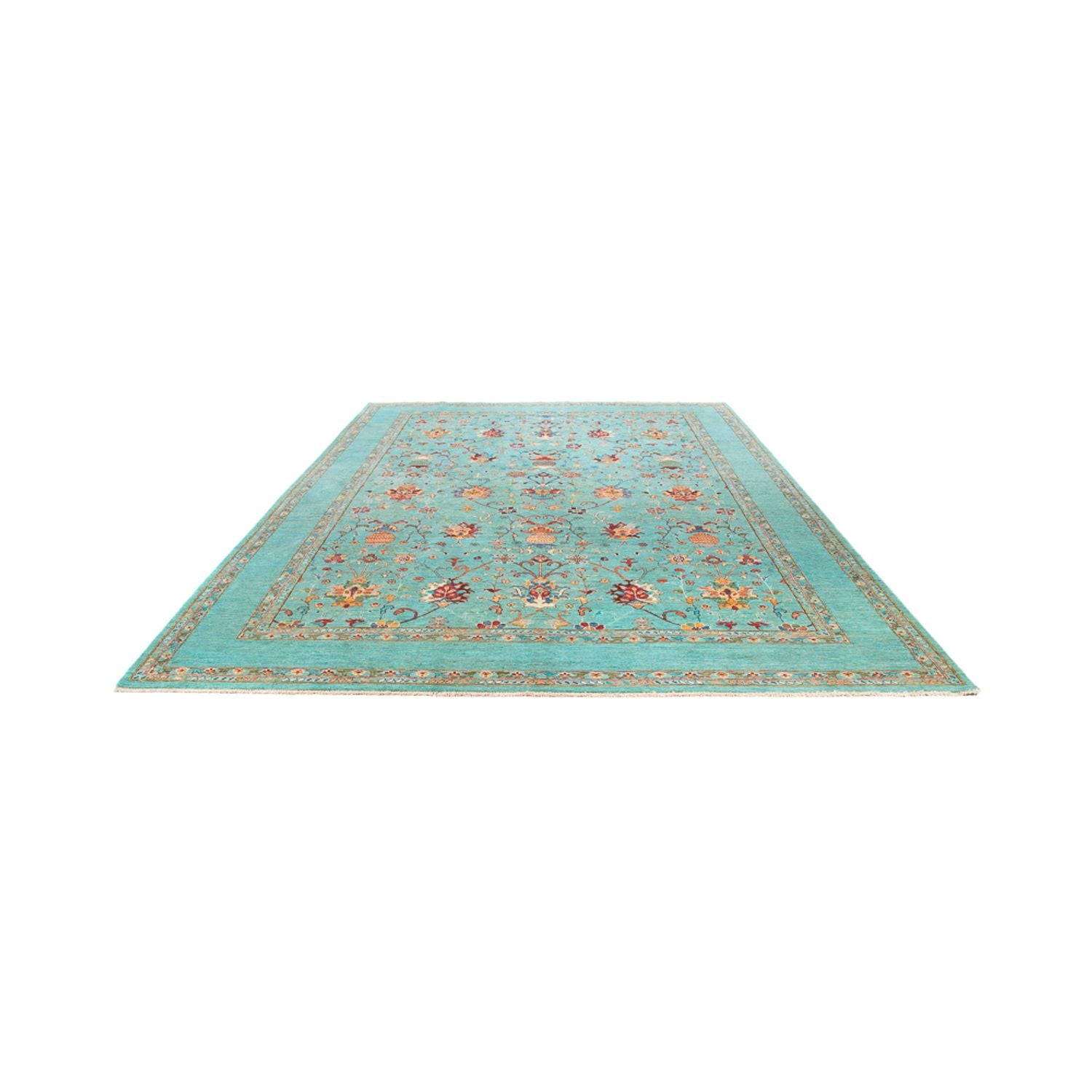 Ziegler Teppich - Ariana - 347 x 237 cm - grün