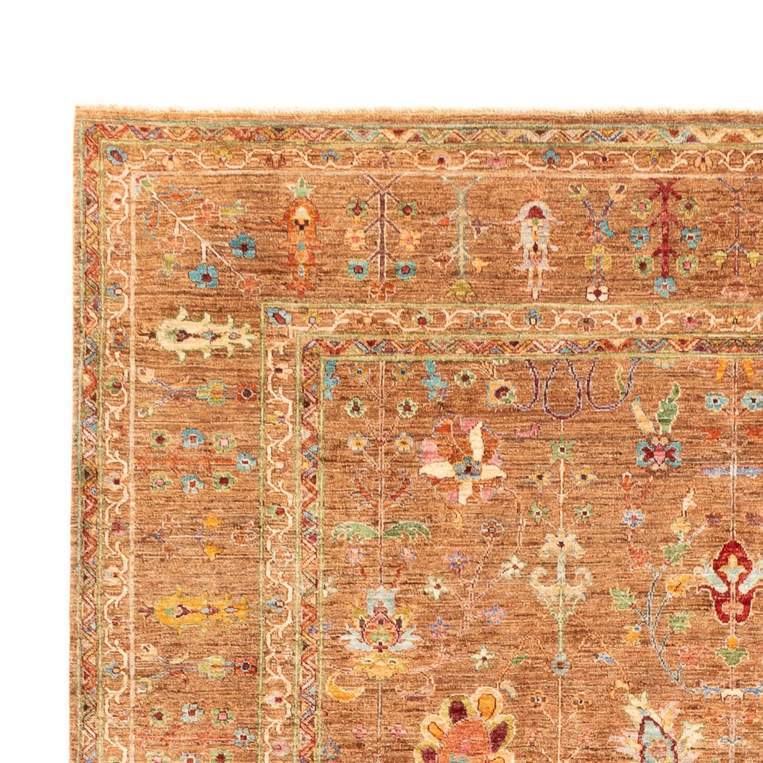 Ziegler Teppich - Ariana - 348 x 244 cm - dunkelbeige