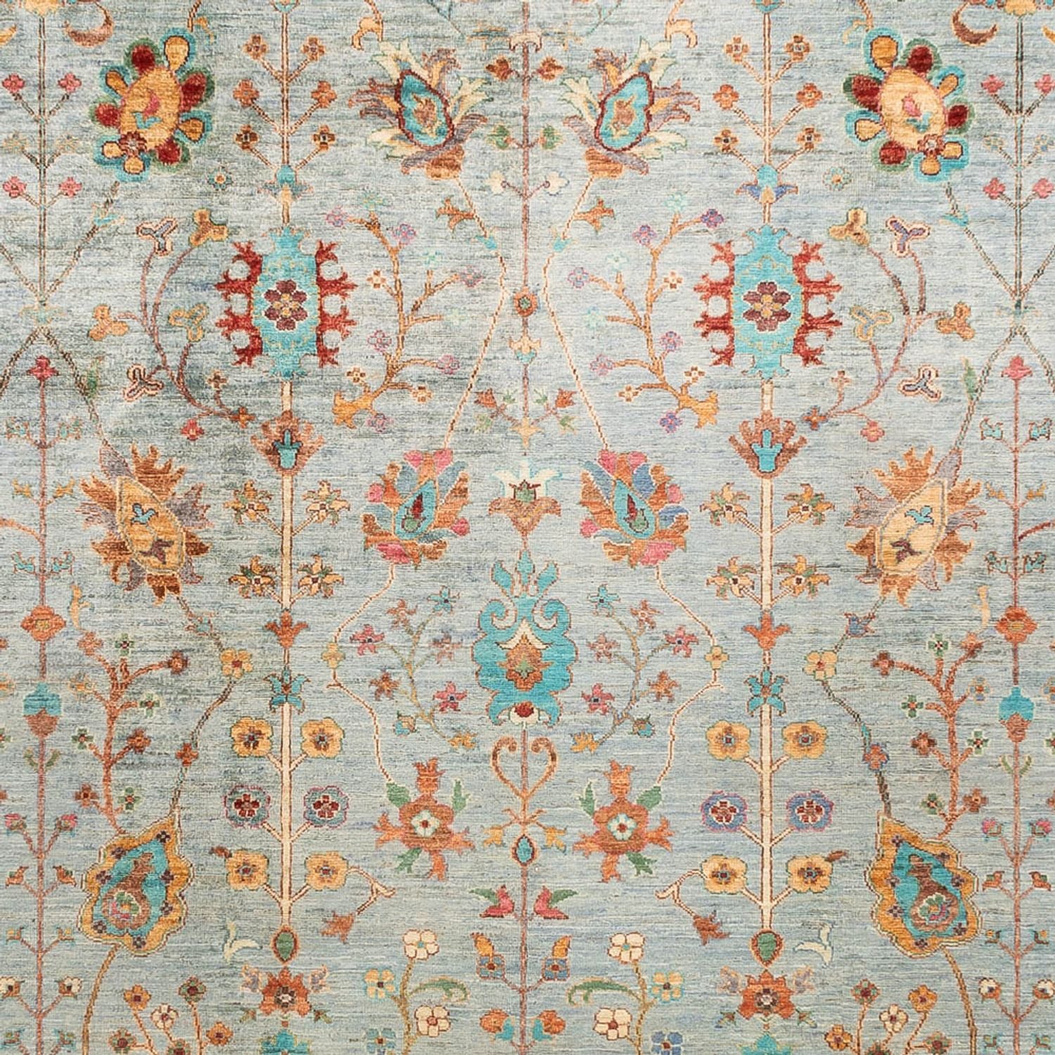 Ziegler Teppich - Ariana - 346 x 244 cm - hellblau