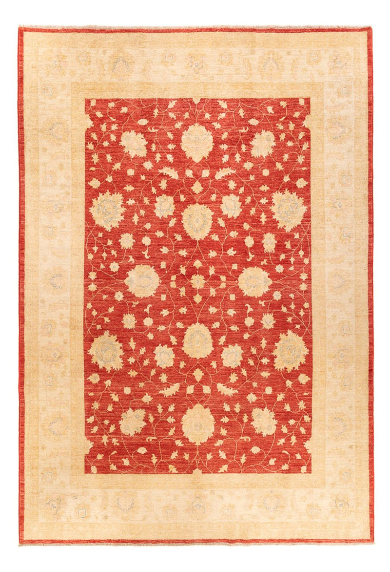 Ziegler Teppich - 355 x 254 cm - rot