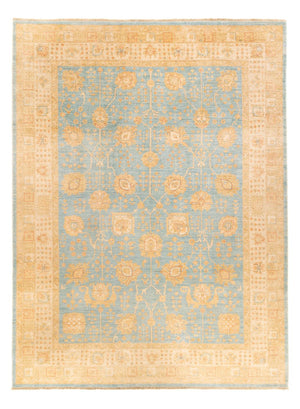 Ziegler Teppich - 345 x 257 cm - hellblau