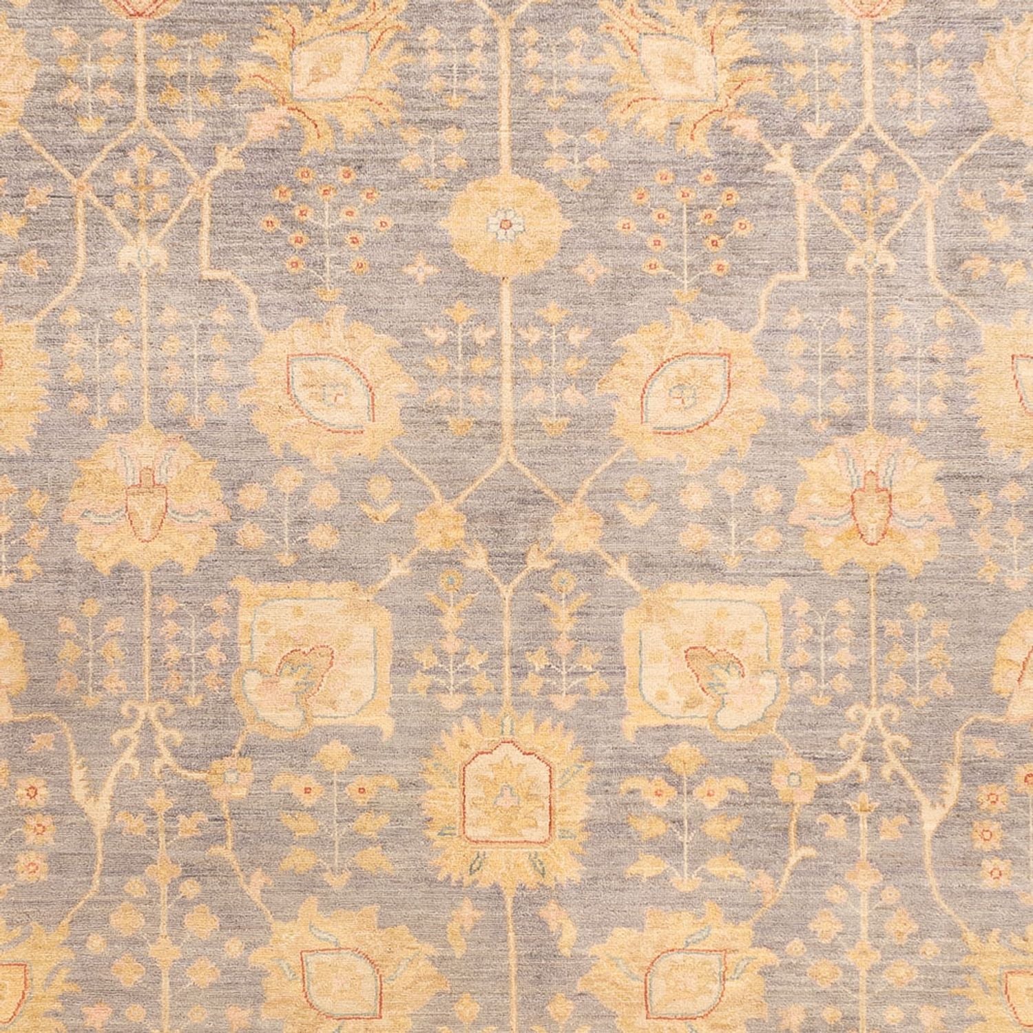 Ziegler Teppich - 343 x 257 cm - hellblau