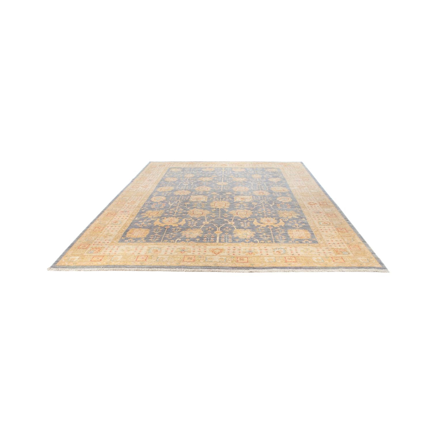 Ziegler Teppich - 343 x 257 cm - hellblau