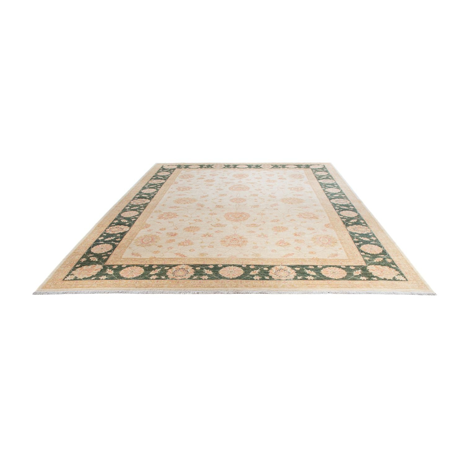 Ziegler Teppich - 346 x 257 cm - beige