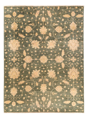 Ziegler Teppich - 348 x 256 cm - olivgrün