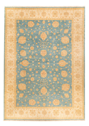 Ziegler Teppich - 353 x 255 cm - blau