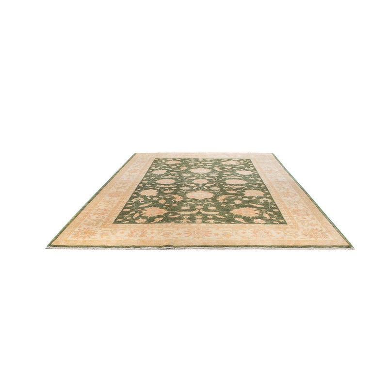 Ziegler Teppich - 346 x 258 cm - olivgrün