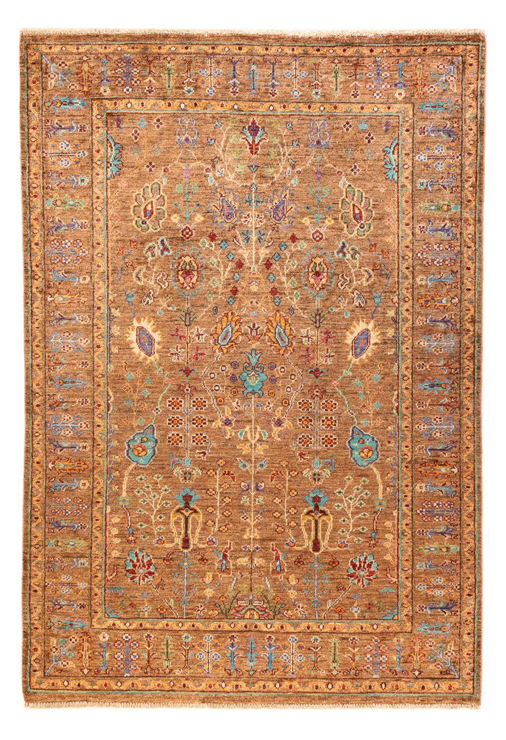 Ziegler Teppich - Ariana - 185 x 125 cm - dunkelbeige