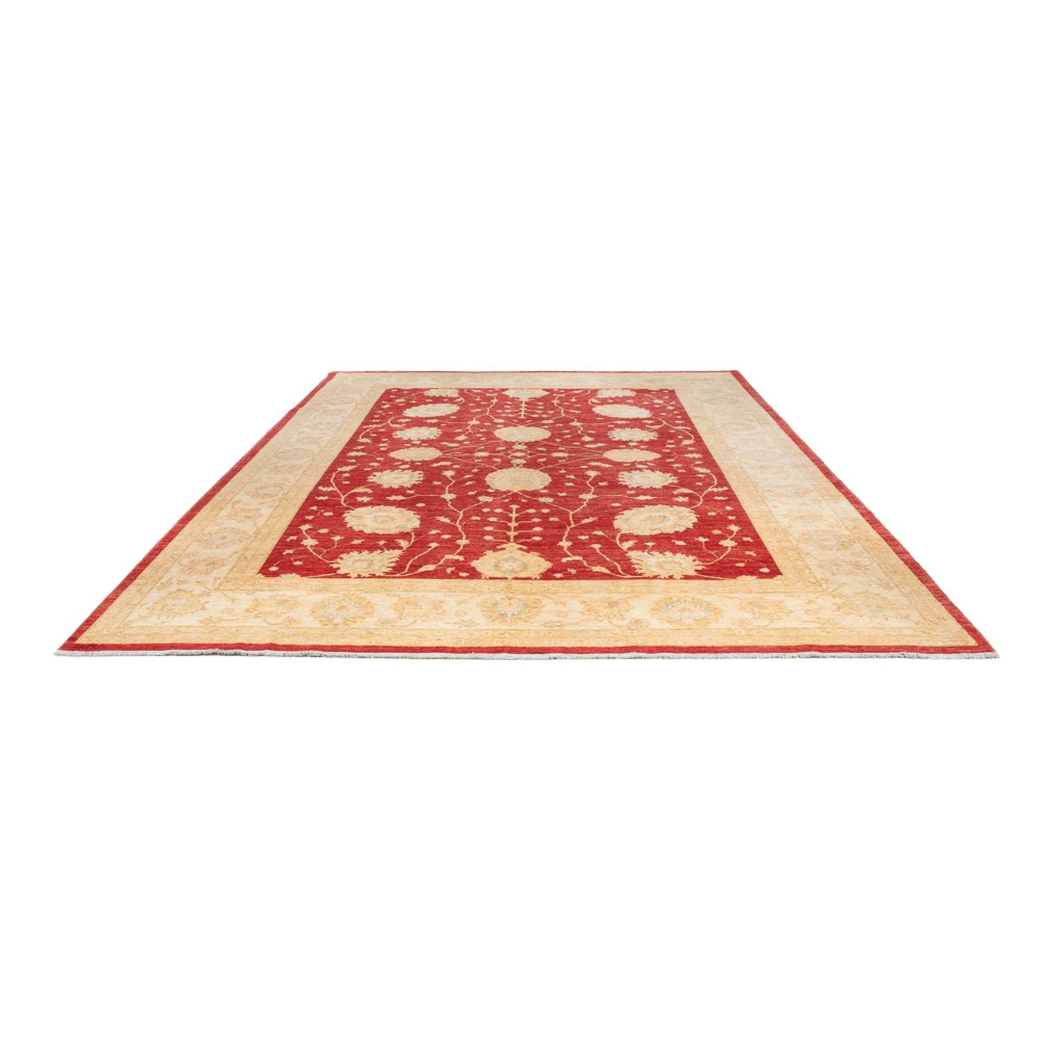 Ziegler Teppich - 359 x 265 cm - rot