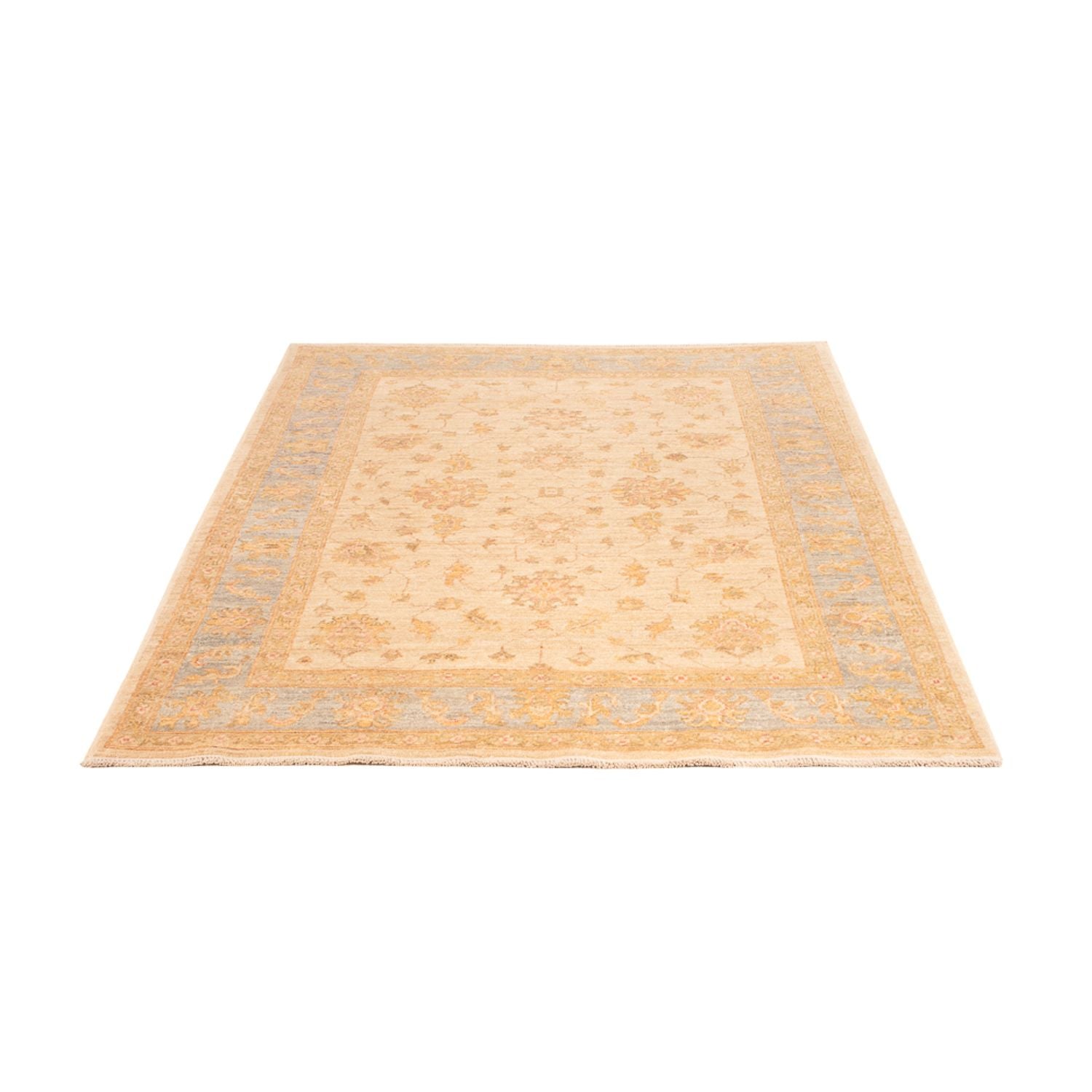 Ziegler Teppich - 182 x 125 cm - hellbeige