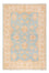 Ziegler Teppich - 145 x 99 cm - hellblau