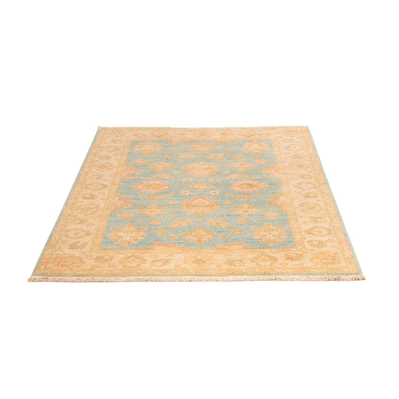 Ziegler Teppich - 145 x 99 cm - hellblau