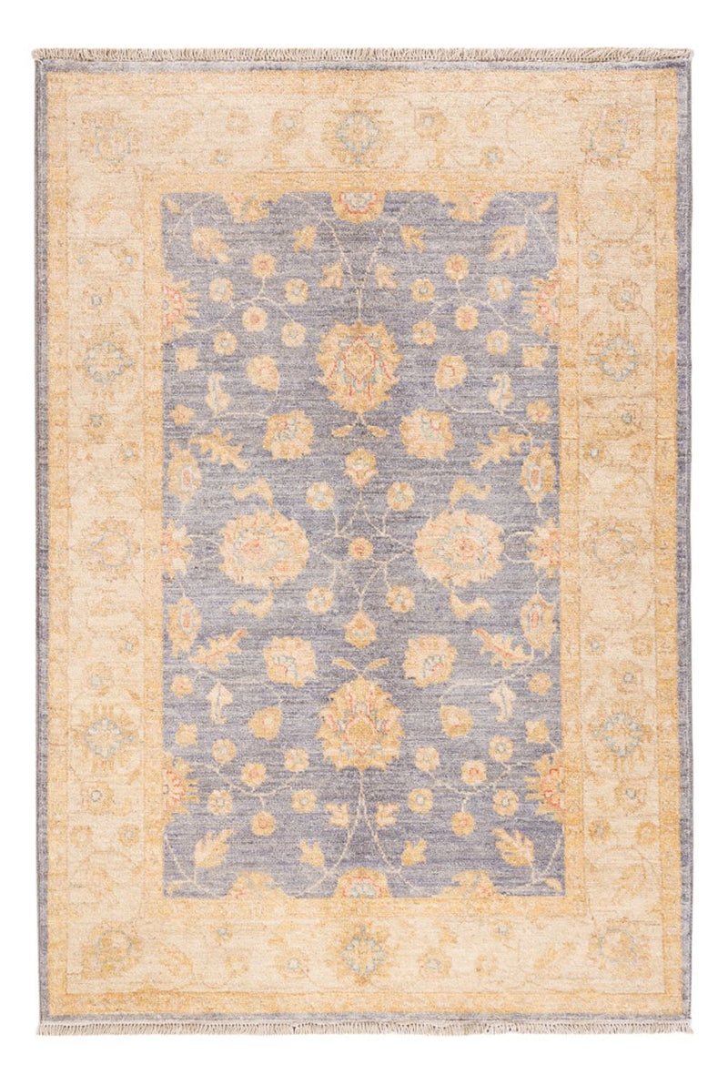 Ziegler Teppich - 149 x 100 cm - petrolblau