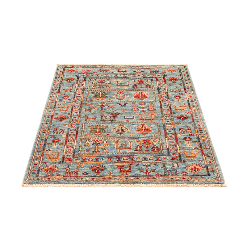 Ziegler Teppich - Ariana - 120 x 83 cm - hellblau