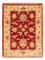 Ziegler Teppich - 70 x 55 cm - bordeauxrot